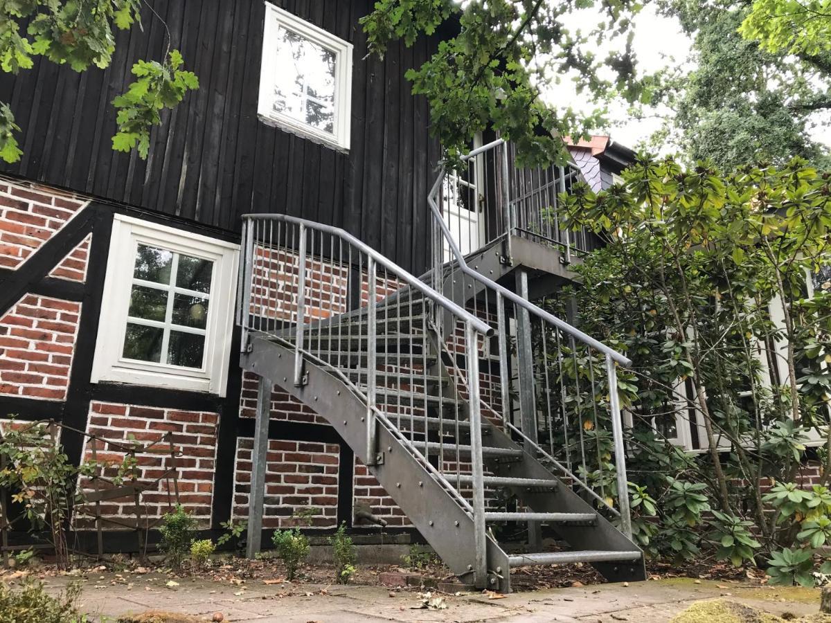 Antiquitaeten Cafe Schwarmstedt Exterior foto